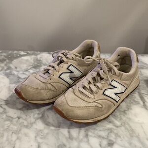 New Balance Light Tan Sneakers